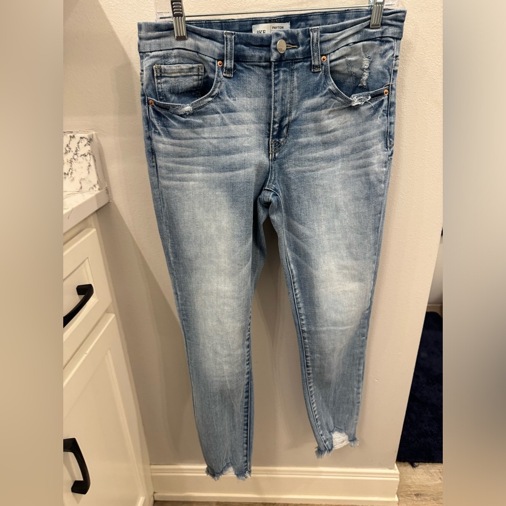 BKE, Payton, Ankle Skinny, Mid Rise, 28